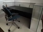 Plate Glass Reception Counter