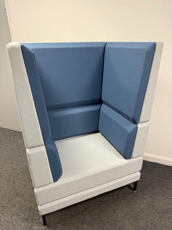 OCEE Design HenRay High Back Sofa Booth Single User