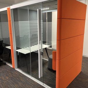 Used Orangebox Air3 20 mini-pod personal workspace
