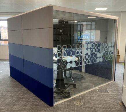 Orangebox Air24 Large Glazed Acoustic Booth Workspace