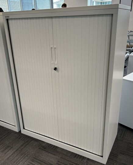 Silverline Double Door Side Tambour 1m