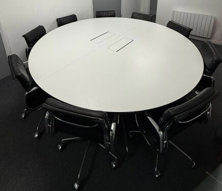 Vitra Round Boardroom Table 2.4m