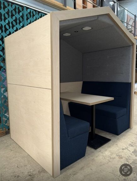 Railway Carriage Collaborative workspace Pod