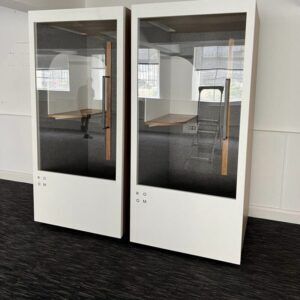 used ROOM white phone booth acoustic pod