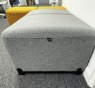 Actiu Bend F41 2 Seat Bench offered as one set of four 2 x yellow & 2 x grey - Image 4