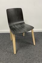Arper Aava 2 chair with Ply seat on bentwood legs set of two in individual finishes - Image 5